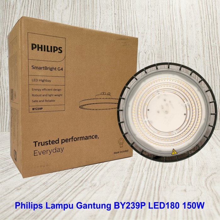 Jual Philips BY239P Essential SmartBright LED180 150W Lampu Gantung ...