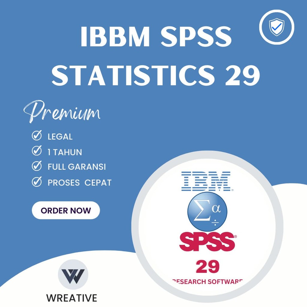 Jual ibbm spss statistics 29 premium 1 tahun full garansi proses