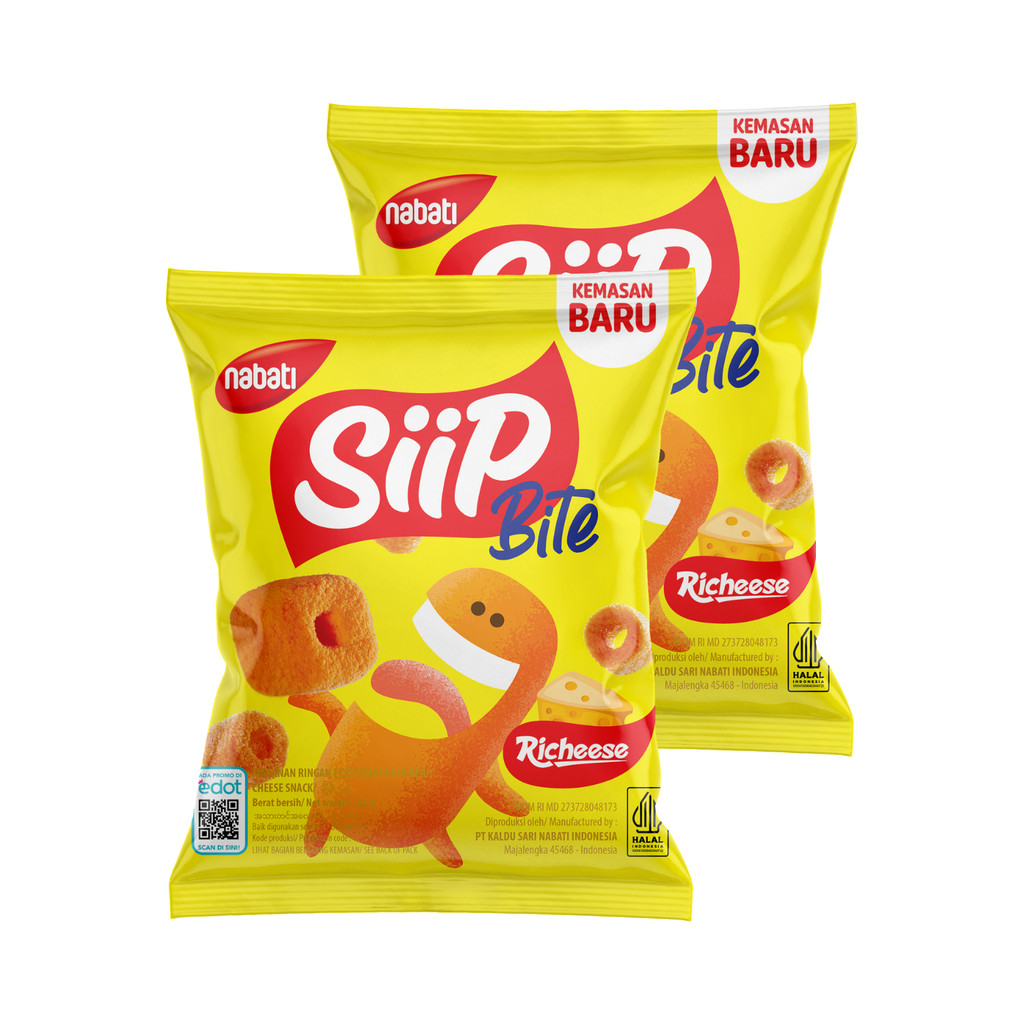 Jual Siip Bites Richeese 62gr x 2 pcs | Shopee Indonesia
