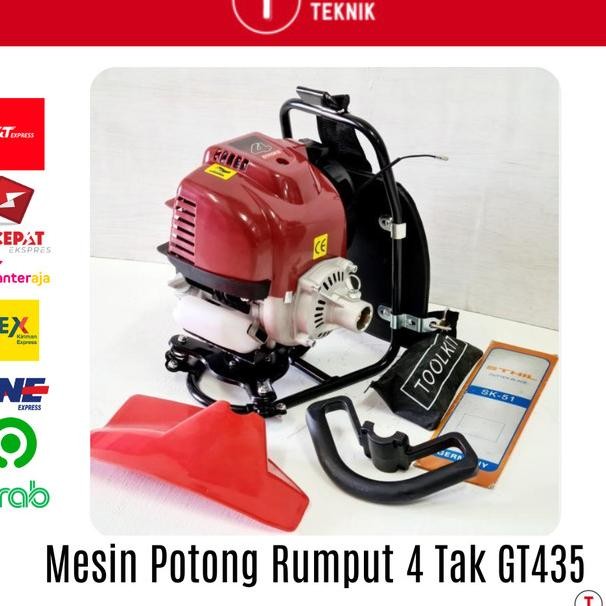 Jual Mesin Potong Rumput 4 Tak Gt435 Mesin Honda | Shopee Indonesia