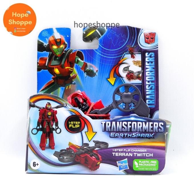 Transformers EarthSpark Flip Changer Megatron 10cm - Conversione In 1 Passaggio Con Lancio, Giocattolo 6+ - 4