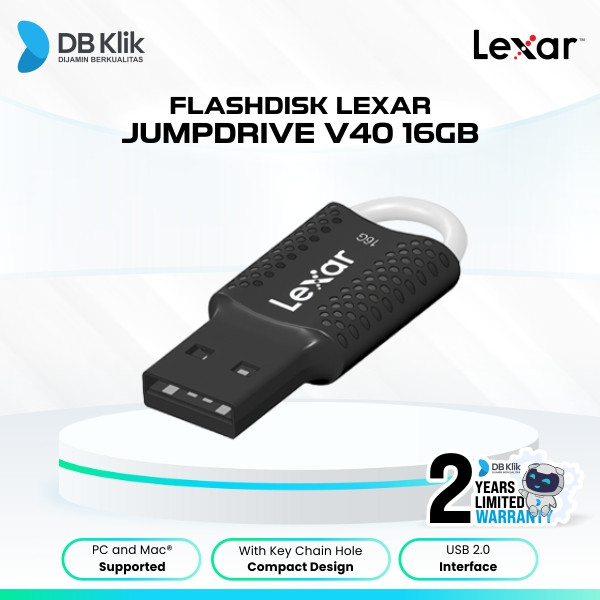 Jual Lexar Flashdisk V40 16Gb Usb 2.0 - 16Gb Usb 2.0 Jumpdrive V40 ...