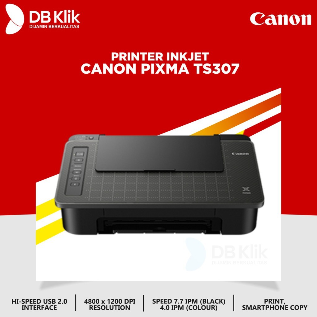 Jual Canon Printer Pixma Ts307 - Printer Canon Pixma TS307 | Shopee ...