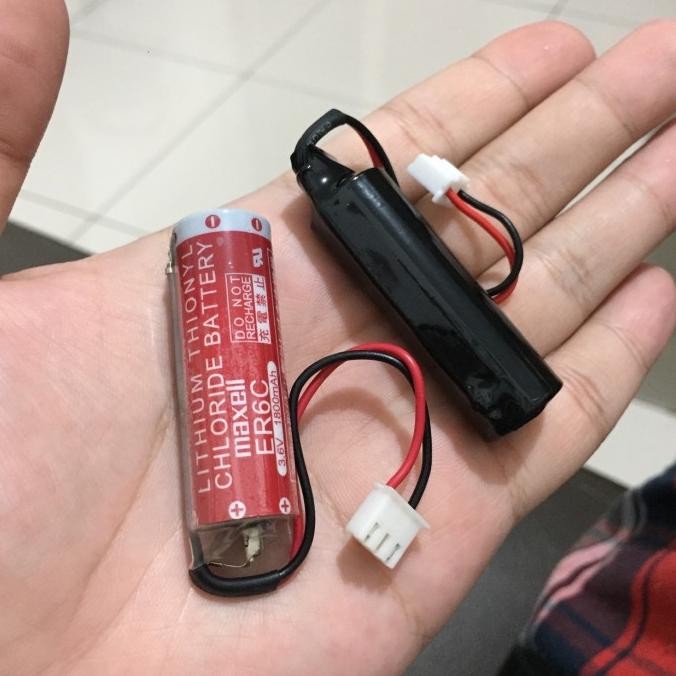 Maxell ER6C Batterie 3.6V 1800mAh für MITSUBISHI F2-40BL FX2N-48M LS14500-MF PM-20BL T2282 | Sonstige | Lithium Batterien | Batterien