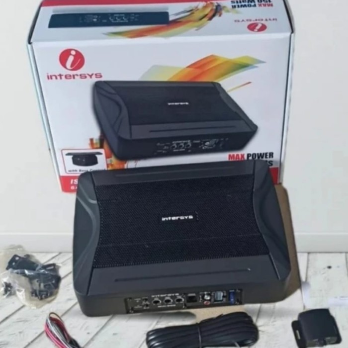 Jual Subwoofer Aktif Kolong Jok Intersys Isw Control Bass Shopee