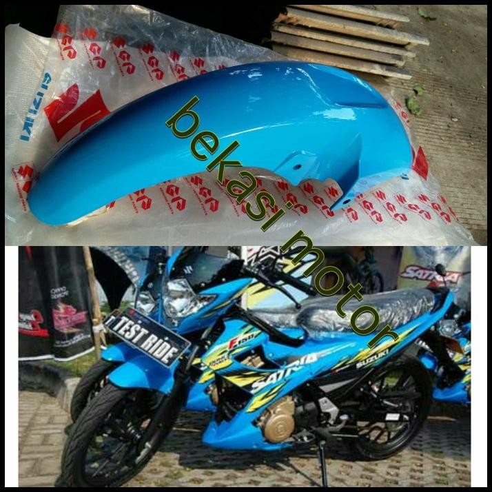 Jual HOT DEAL SPAKBOR SLEBOR DEPAN FRONT FENDER BIRU SATRIA FU FACELIFT ...