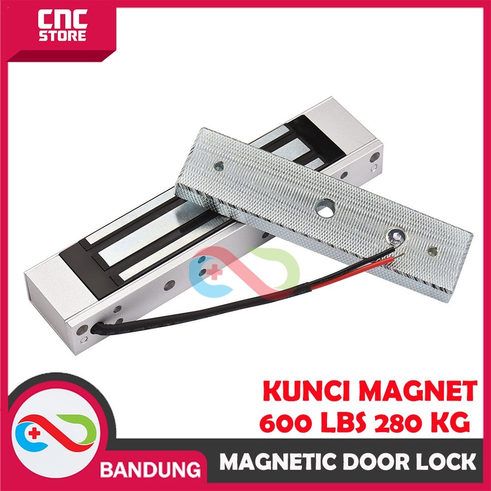 Jual MAGNETIC DOOR LOCK MLOCK 600 LBS 280 KG 280KG KUNCI MAGNET ...