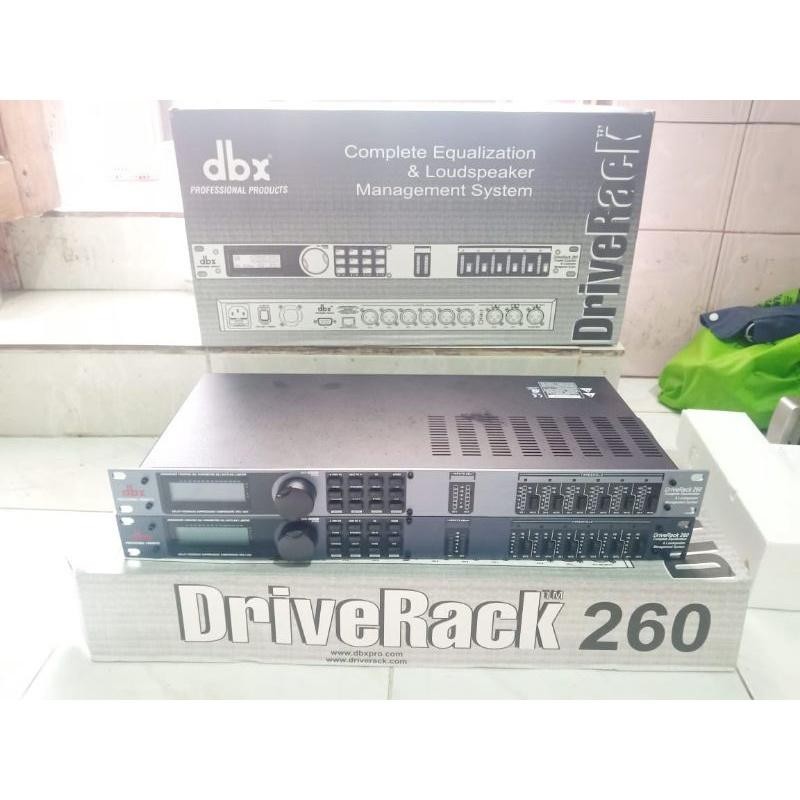 Jual Dlms Managemnt Drive Rack Dbx 260 (2 In 6 Out) | Shopee Indonesia