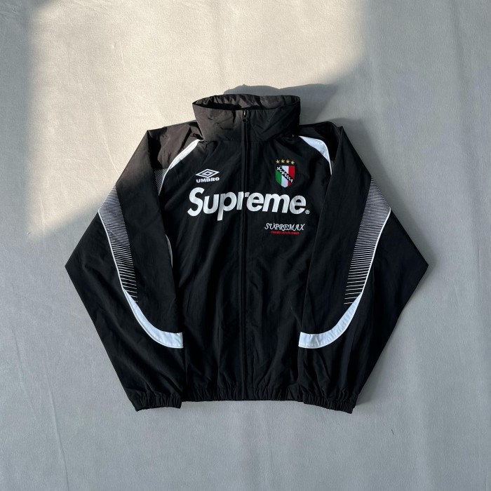Jual Supreme x Umbro Track Jacket - Black | Shopee Indonesia