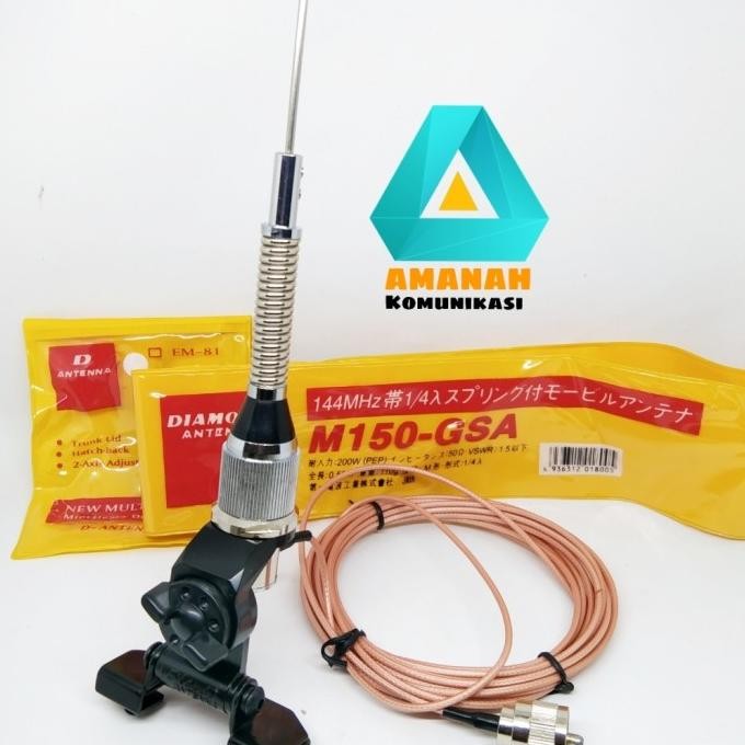 Jual promo paket antena radio rig mobil vhf | Shopee Indonesia