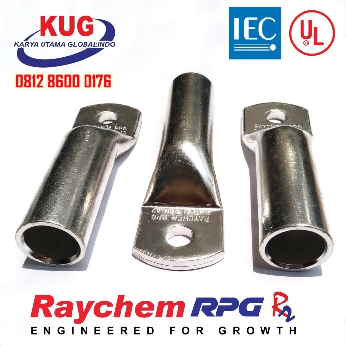 Jual Raychem Rpg Rlelb 300 Long Barrel Cable Lug Cu, Terminal Lug ...