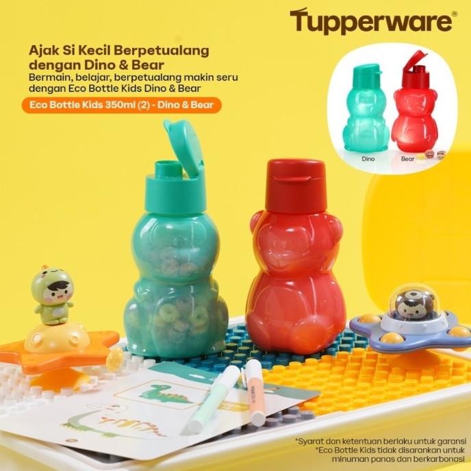 Jual Tupperware eco bottle kids 1pcs botol minum anak | Shopee Indonesia