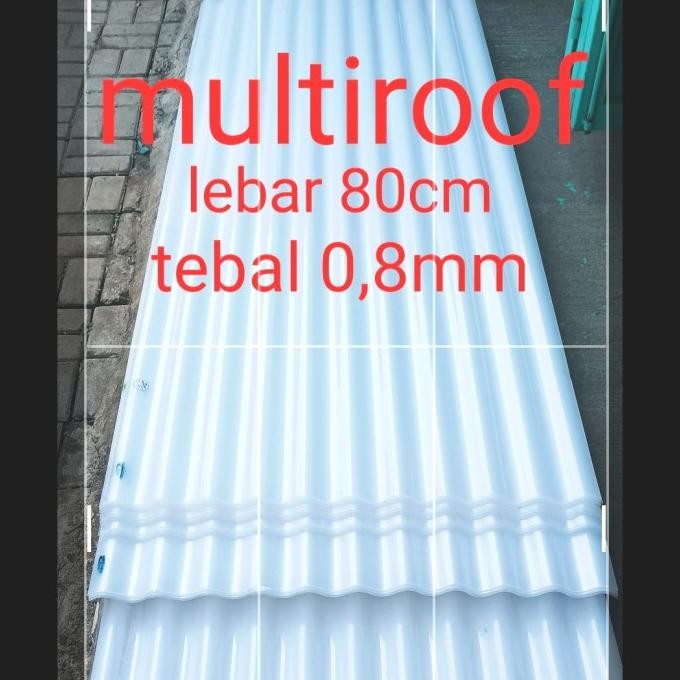 Jual Terlaris! Seng Plastik Gelombang/Atap Seng Pvc/Fiber Gelombang Pvc ...