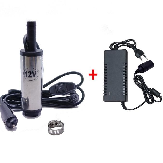 Jual Pompa Solar Mini Pompa Celup Mesin Pompa Minyak + Adaptor 12V ...