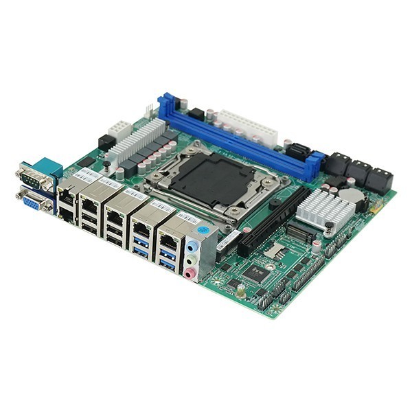 Jual Mainboard Server BKHD NAS C612 LGA2011-3 Intel Xeon 6 Port 2.5G ...