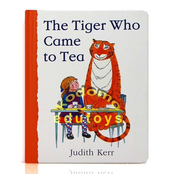 The Tiger Who Came To Tea Book "The Tiger Who Came To Tea" By Judith Kerr – Classic Children's Picture Book The Tiger Who Came To Tea By Judith Kerr. 9780007215997 E - Foto 4
