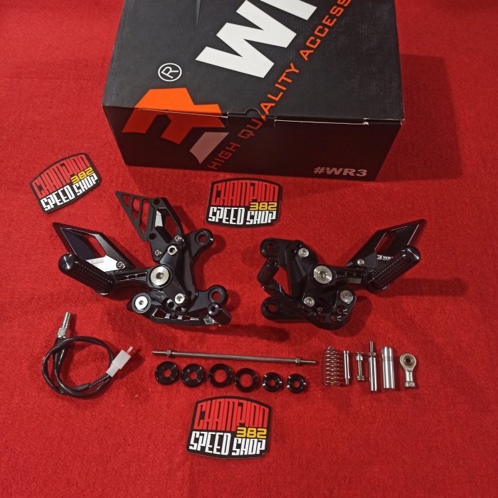 Jual Footstep Step Underbone Racing Wr3 Rs-Series Zx25R Zx25Rr Zx4Rr Zx ...