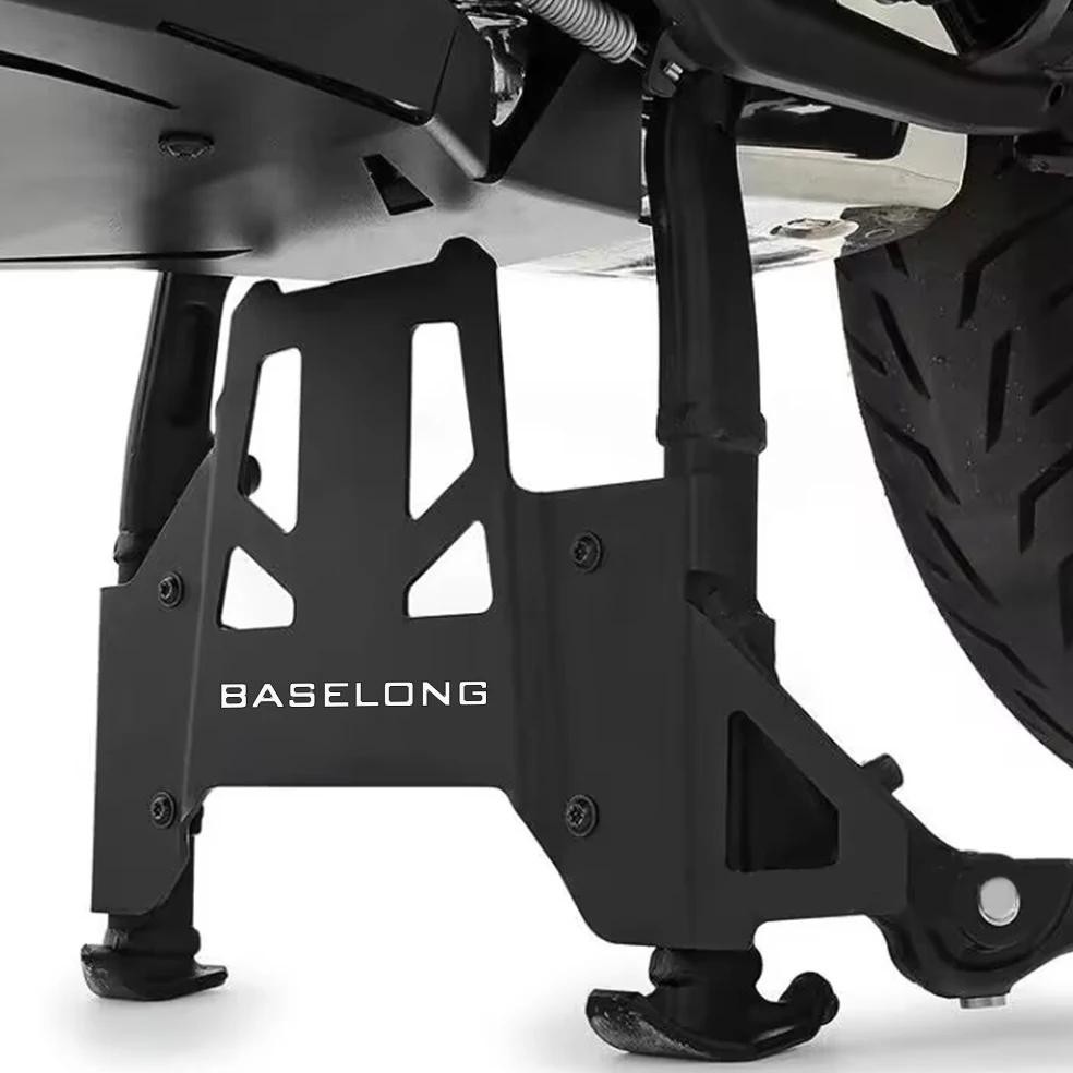 Plaque D'extension Béquille Latérale En Aluminium CNC Pour BMW R1300GS / R1300GS Adventure (2023-2025) - Noir - Stabilisation Moto - 5