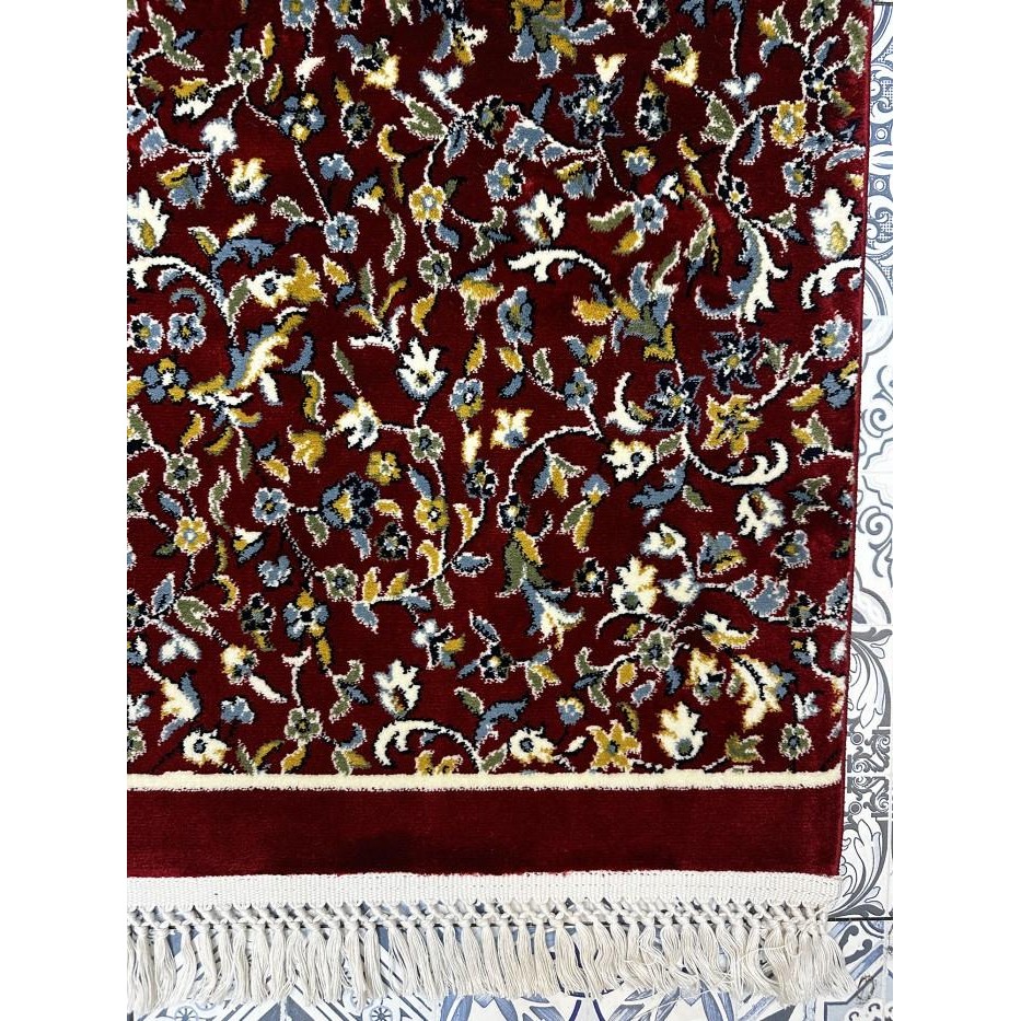 Jual Sajadah Tebal Premium Nada Raudhah Motif Raudah Sr10 Rawdah Red ...