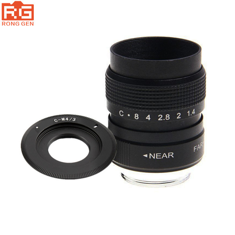 25 Mm F1.4 CCTV-lens voor Camera met C-bevestiging