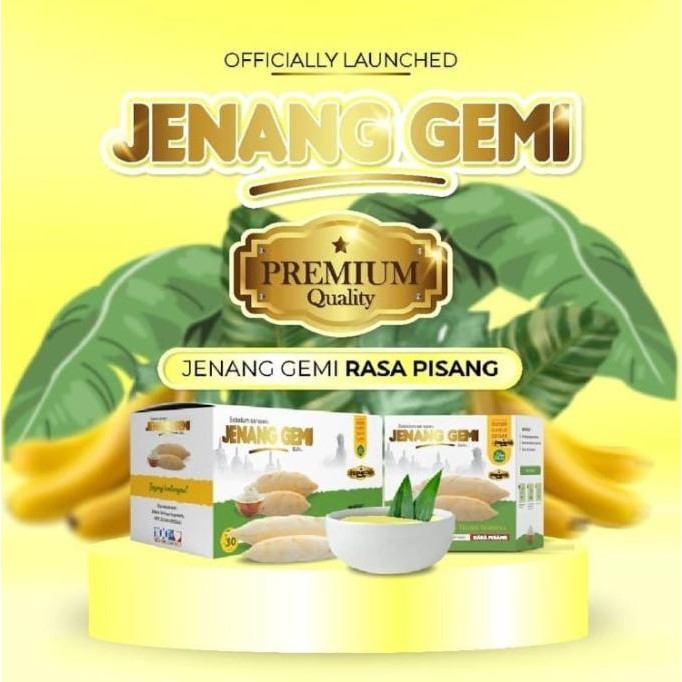 Jual Jenang Gemi Premium Rasa Pisang - Varian Rasa Baru Lebih Enak ...