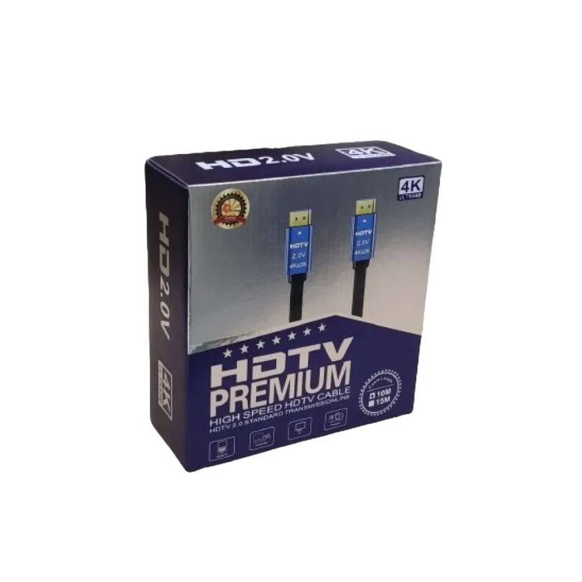 Jual KABEL HDMI 4K 10/20/30/50 METER ULTRA HD | Shopee Indonesia