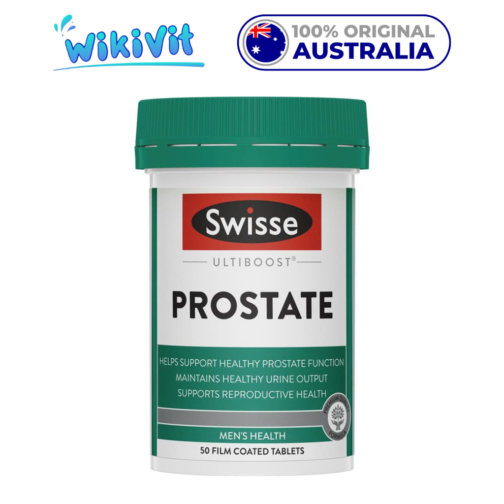 Jual SWISSE Ultiboost Prostate 50 Tablets - ORIGINAL AUSTRALIA / Tablet ...