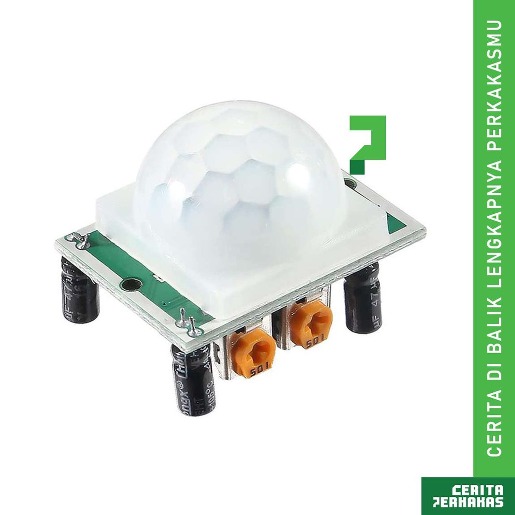 Jual Motion PIR Sensor Detector Model HC-SR501 CP / Module Gerak ...