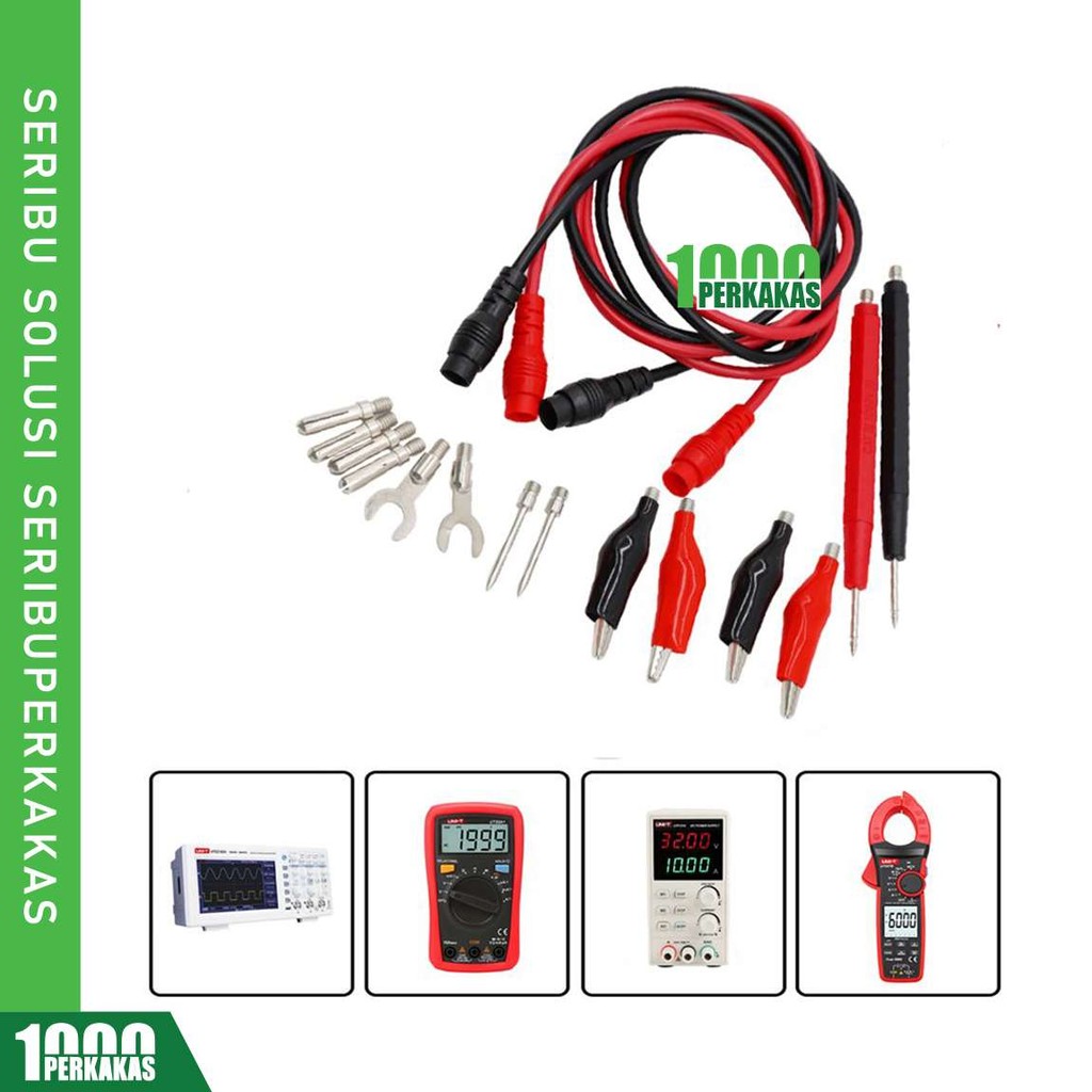 Jual 1P Multimeter Kabel 10A 1000V / Probe Tester Multitester Jarum ...