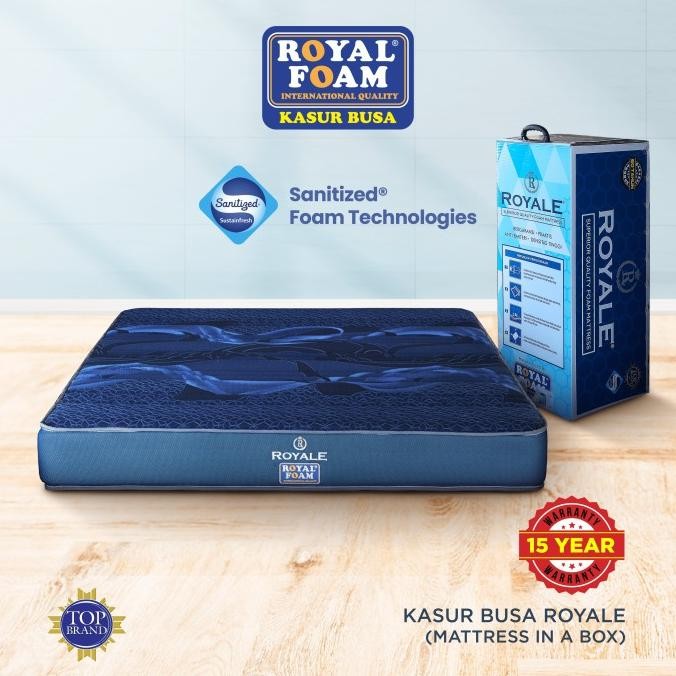 Jual Kasur Busa Compressed Kb Royale Ck Biru Foam | Shopee Indonesia