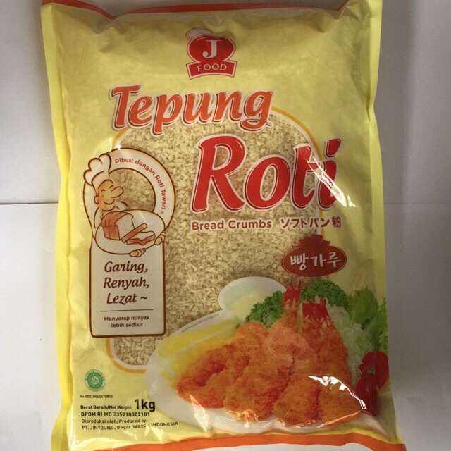 Jual J Food Tepung Roti Bread Crumb 1G | Shopee Indonesia