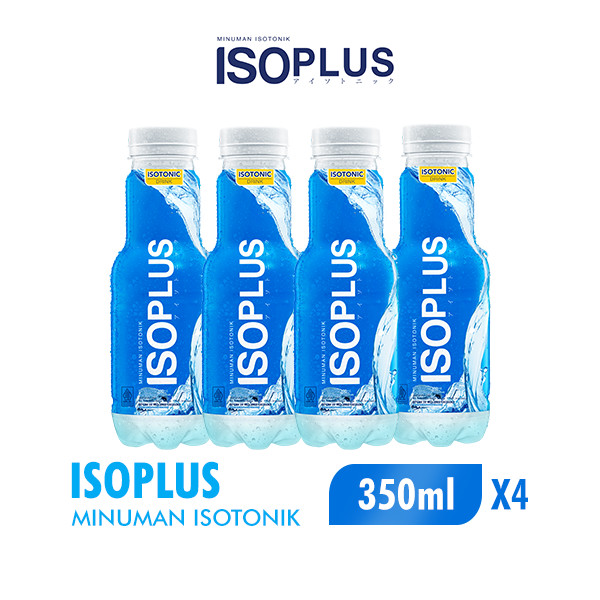 Jual Isoplus Botol 350 ml x4 | Shopee Indonesia
