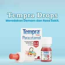 Jual HARGA TERBAIK, HANYA DI SINI! TEMPRA DROP 15 ML - PARACETAMOL ...