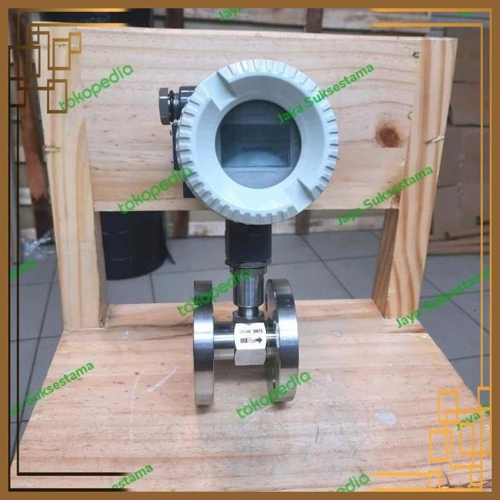 Jual [JST] SHM FLOW METER TURBINE DIGITAL FLANGE 3" INCH DN80 | Shopee ...