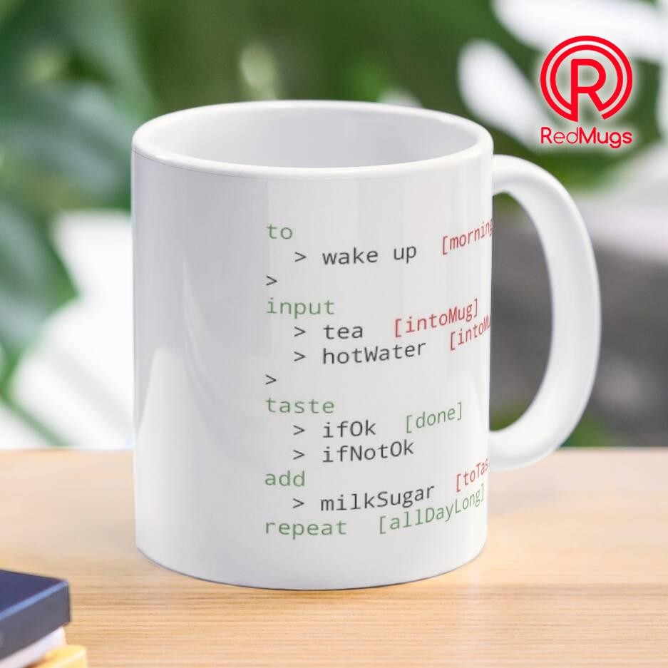 Jual Gelas Mug Code Tea - Computer Programmer Mug Classic Mug | Shopee ...