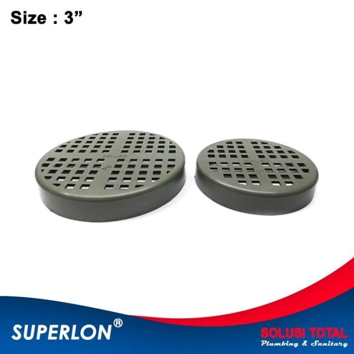 Jual Dop Saringan Luar 3 Inch Dop Kotak Dop Waled Superlon 3