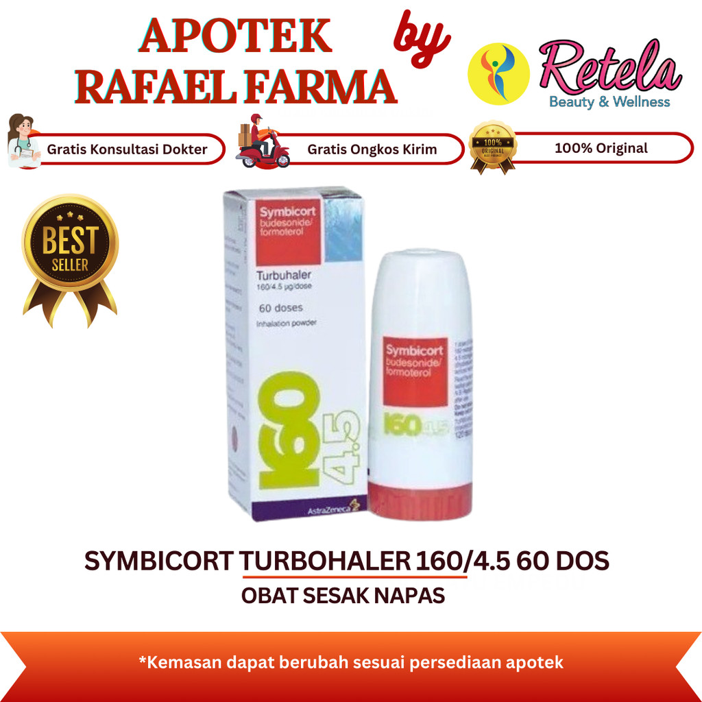 Jual SYMBICORT 160/4.5 MG INHALER 60 DOSES ORIGINAL | Shopee Indonesia