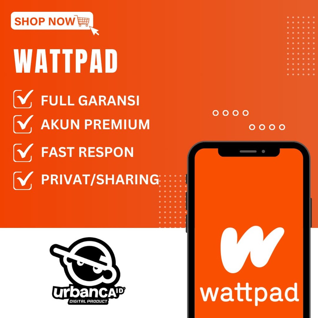 Jual Wattpad Premium 1 Tahun Full Garansi (Proses Tercepat Buka 24 Jam ...