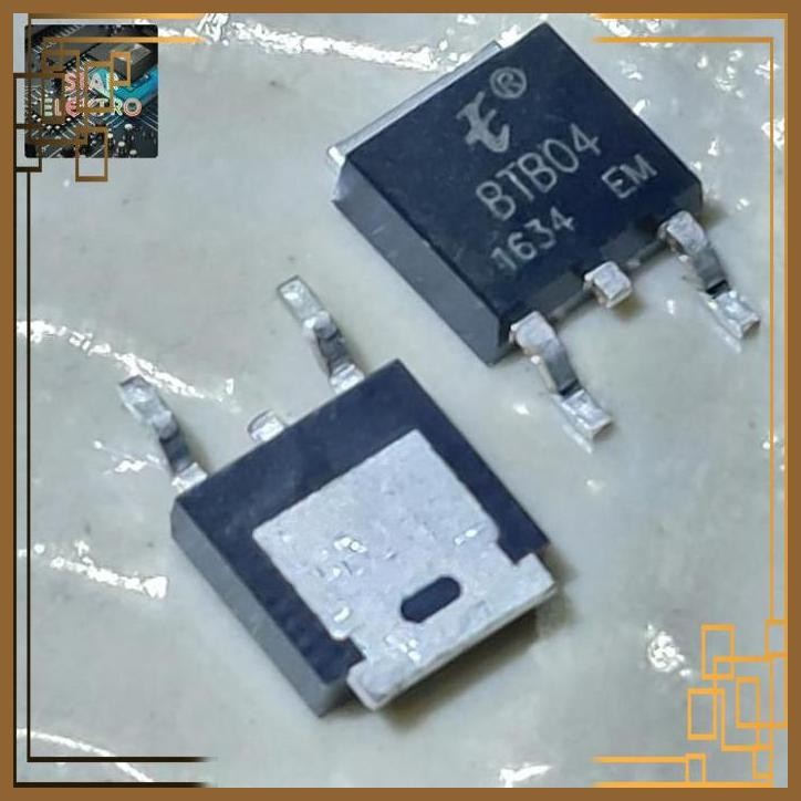 Jual [SRE] BTB04 To-252 SMD BTB04-800 BTB04-600BW Triac 4A 50mA ...