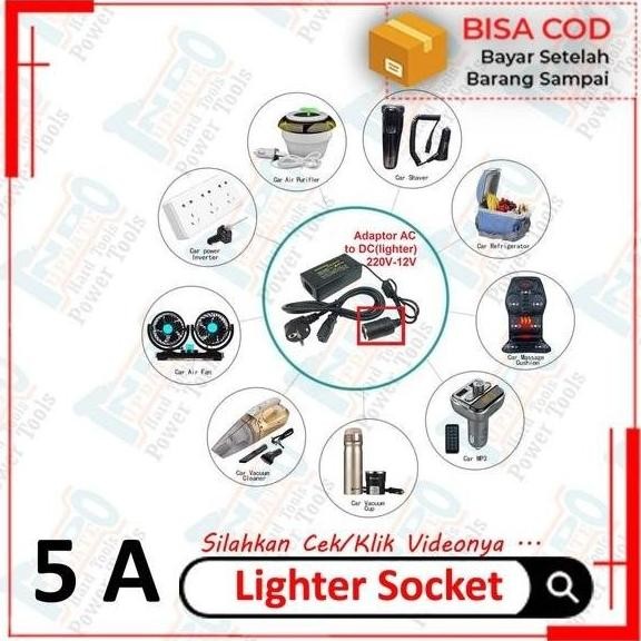 Jual Colokan Elektronik V Ac V A Sambungan Kabel Mobil Cigarette Mini Poles Vacum Cleaner