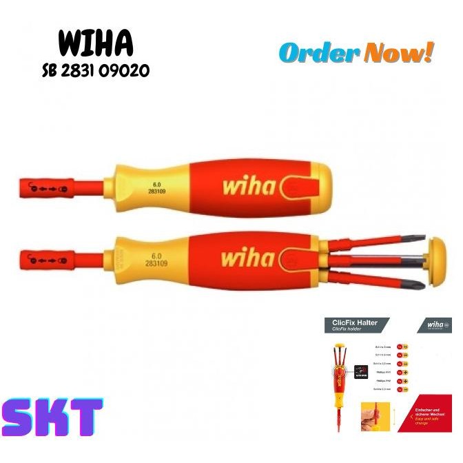Wiha schroevendraaier SoftFinish electric Xeno 328 SL/PZ1 x 80 kopen
