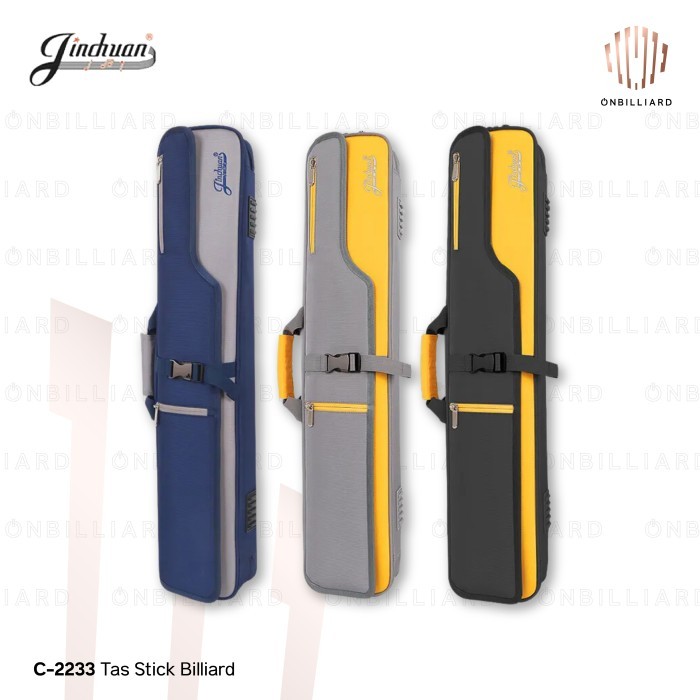 Jual HARGA DISC - JINCHUAN C-2233 Tas Stick Billiard 3x4 Cue Soft Case ...