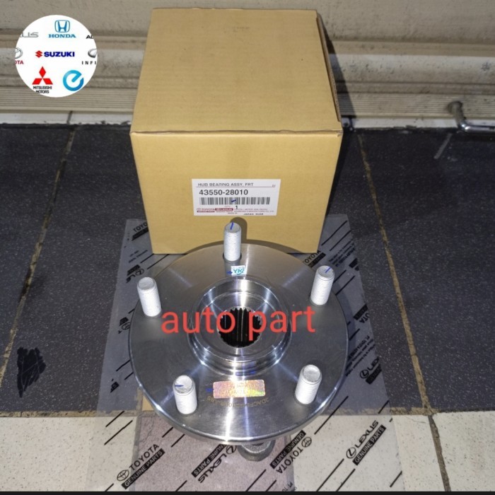 Jual Bearing Roda Depan Alphard Anh20 Vellfire Tahun 2008-2015 Original ...