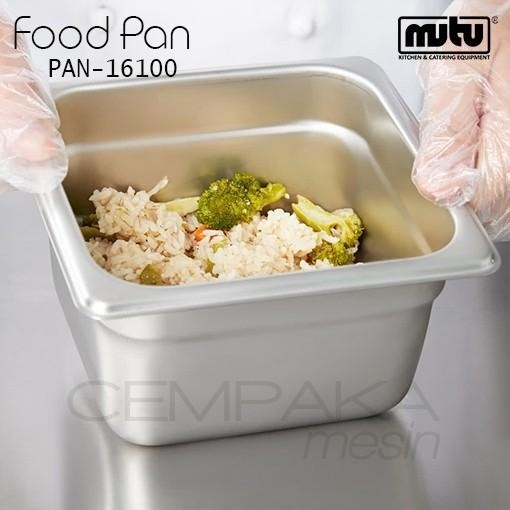 Jual Food Pan Mutu Pan-16100 | Gn Pan 16 | Wadah Stainless Tempat ...