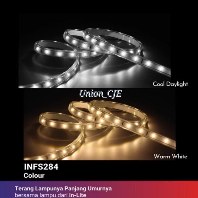 Jual Inlite Lampu Led Selang Led Strip 7W/M Infs284 1 Roll Panjang 50 ...