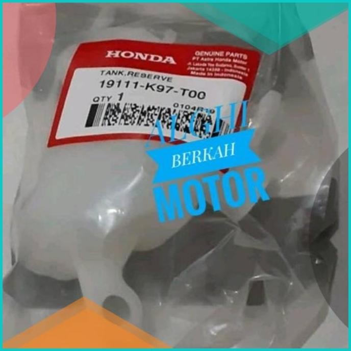 Jual Tank Reserve tangki air radiator PCX 150 Original Honda 19111-K97 ...