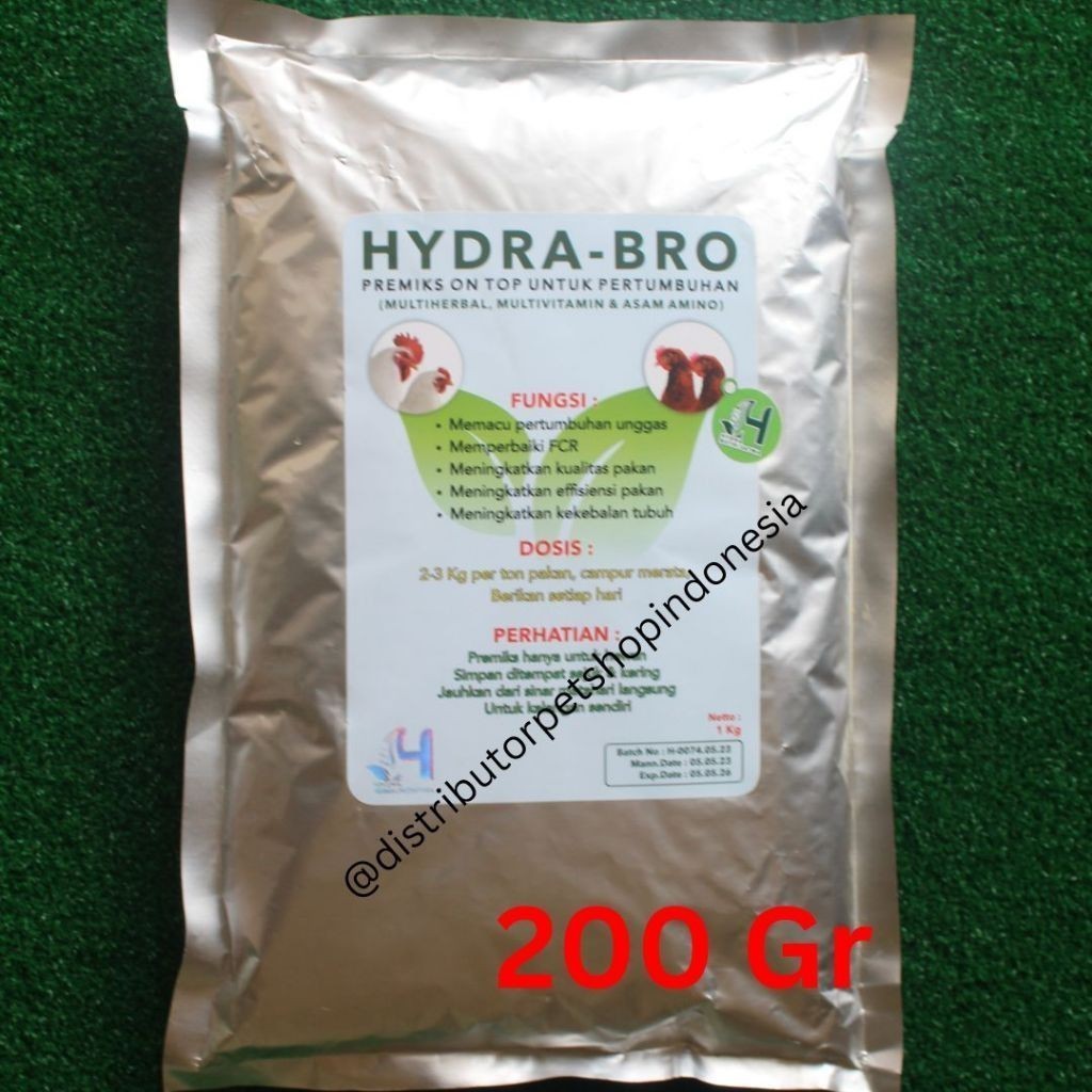 Jual HYDRA BRO PREMIKS ON TOP UNTUK PERTUMBUHAN Kemasan 200 Gr | Shopee ...