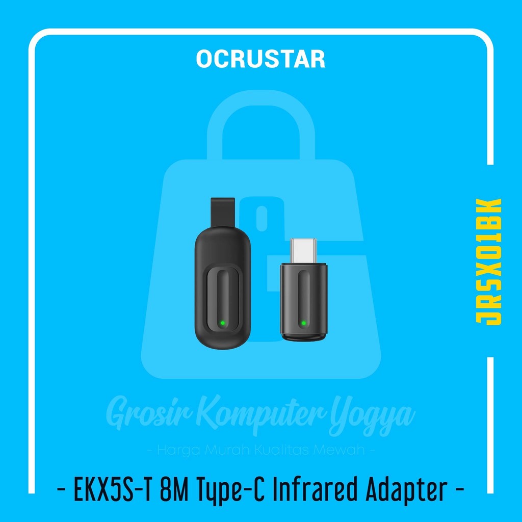Jual OCRUSTAR EKX5S-T 8M Type-C Infrared Smart Remote Control | Shopee ...
