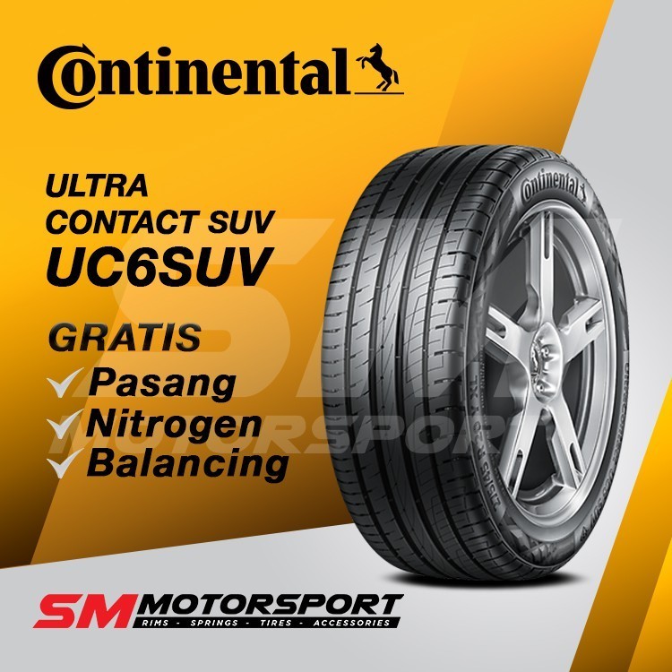 Jual Ban Mobil Continental Ultra Contact UC6 SUV 225/55 R19 19 99V CX5 ...