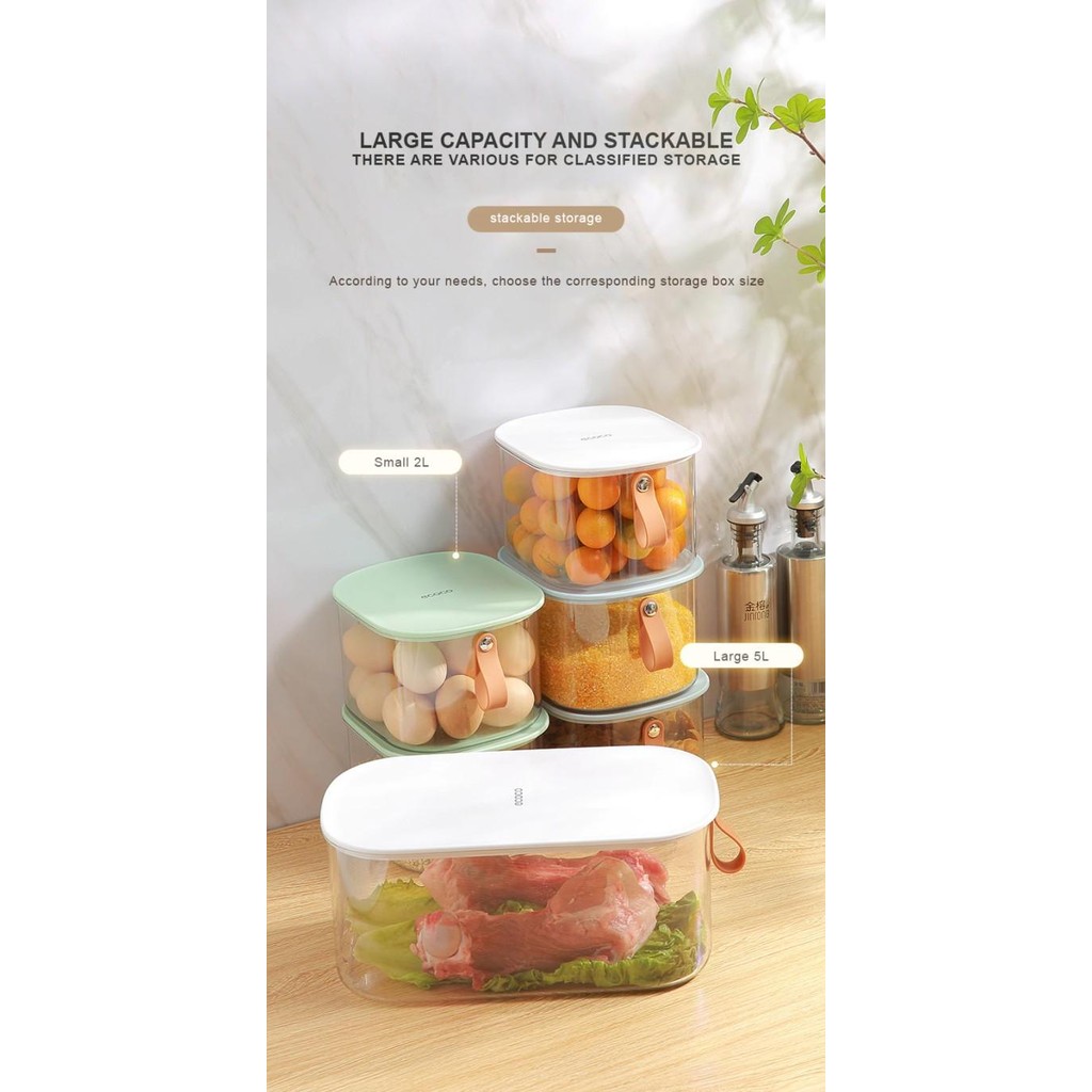 Jual Ecoco Food Container Large 5L Kotak Makanan Penyimpanan Kulkas ...